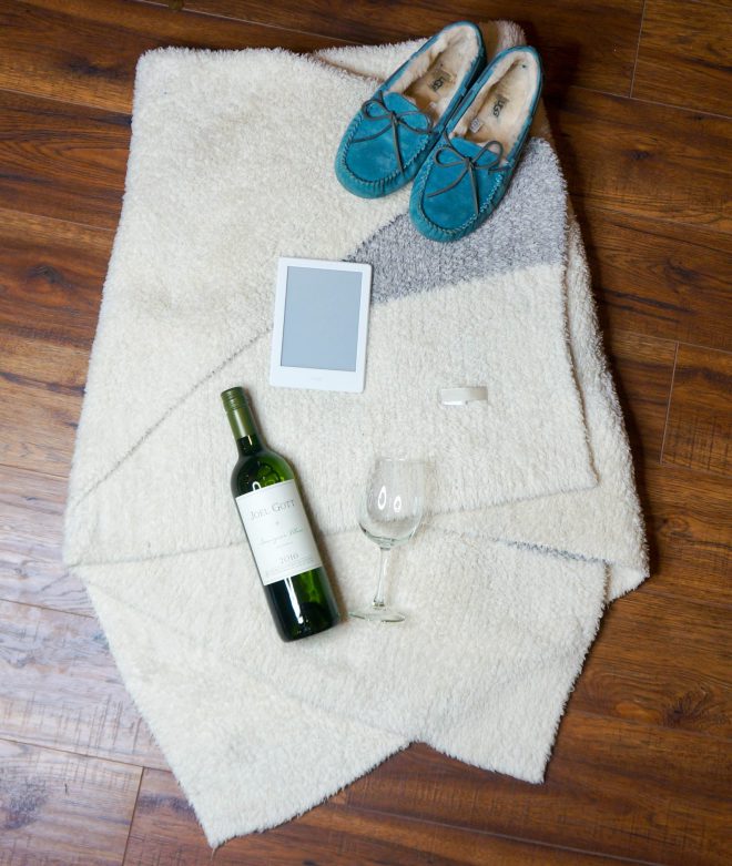 Binge Reading and wine
