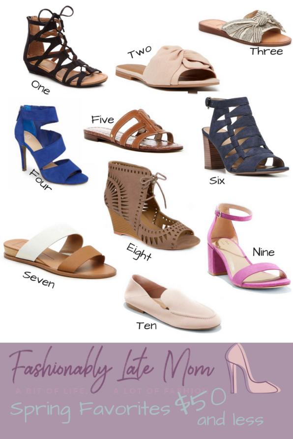 Spring Sandal Styles