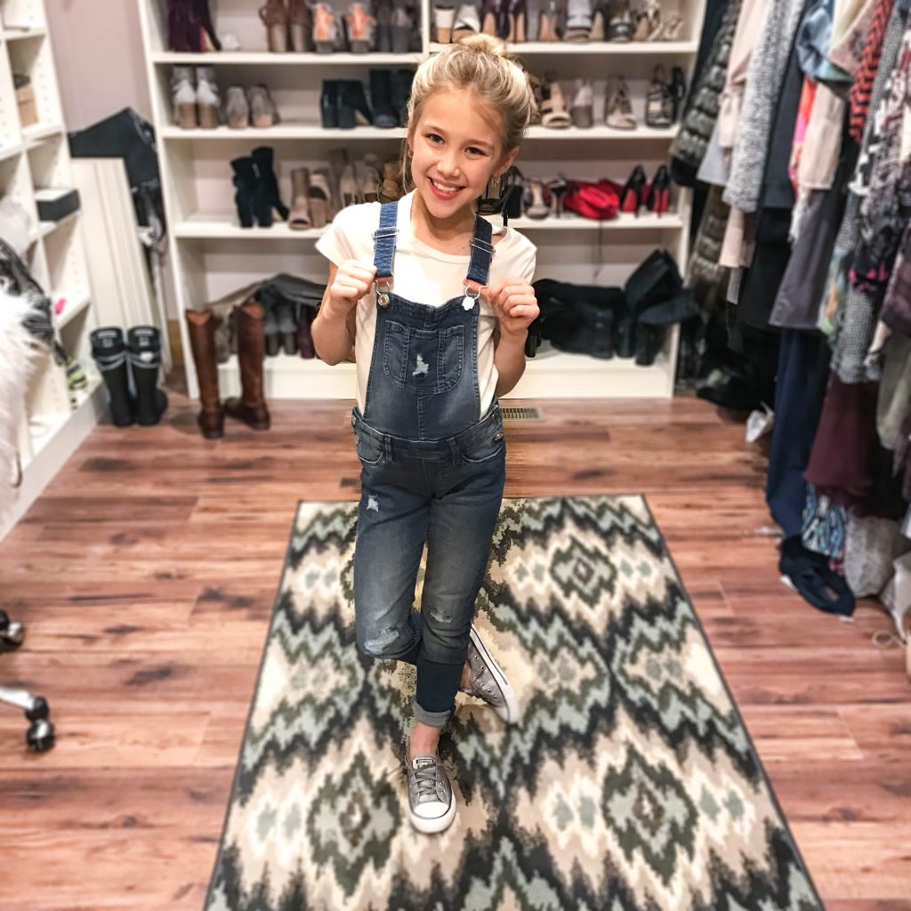 Kids overalls and converse style