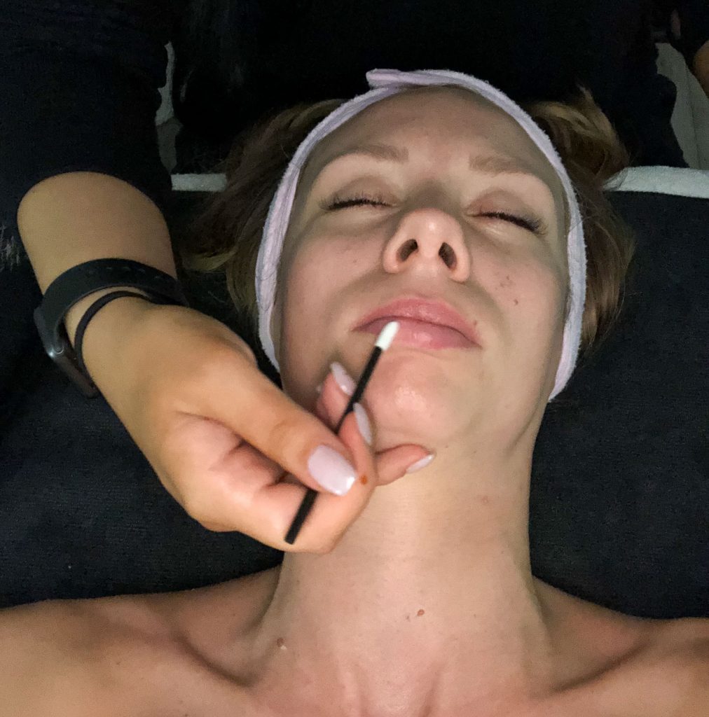 Dermaplane Facial Review featured by top Pittsburgh lifestyle blog, Fashionably Late Mom