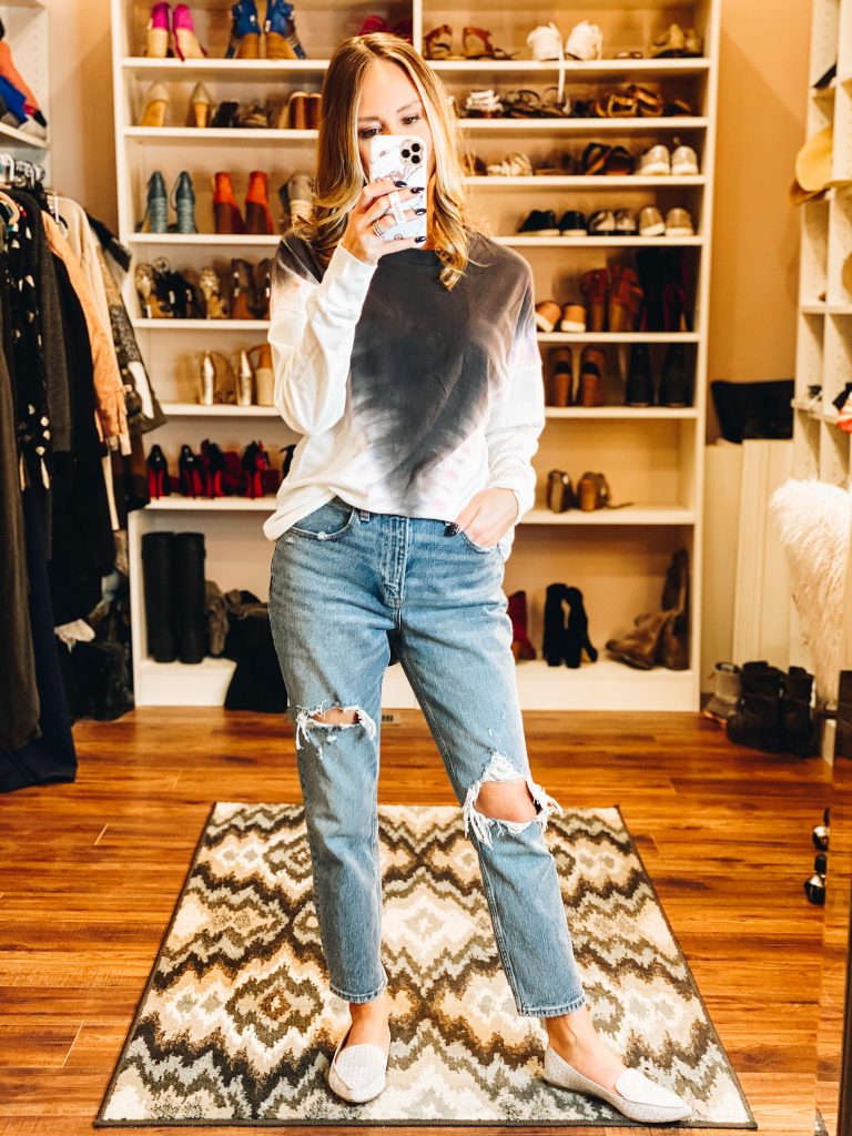 Tie Dye Fashion Favorites featured by top Pittsburgh mom fashion blog, Fashionably Late Mom