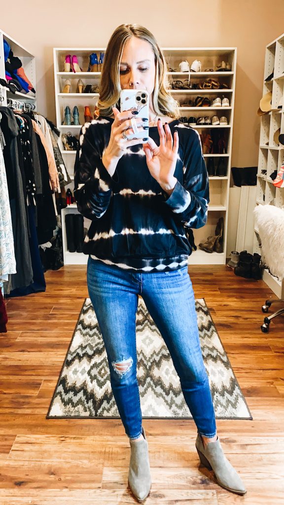 Tie Dye Fashion Favorites featured by top Pittsburgh mom fashion blog, Fashionably Late Mom
