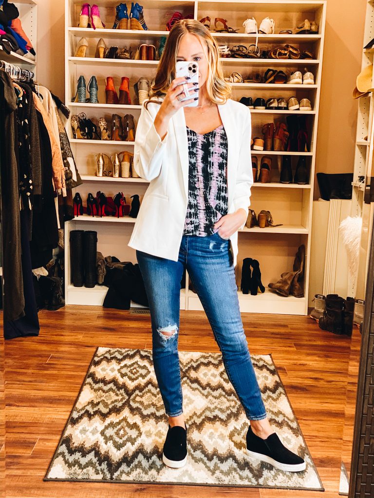 Tie Dye Fashion Favorites featured by top Pittsburgh mom fashion blog, Fashionably Late Mom
