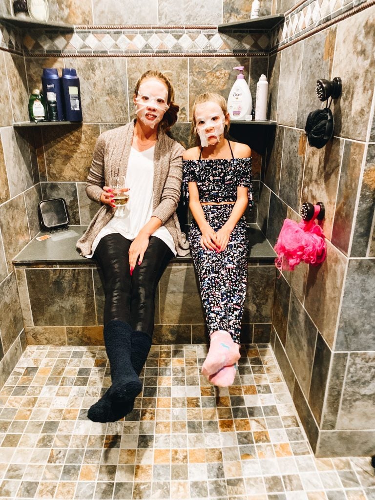 At Home Spa Day Essentials featured by top Pittsburgh lifestyle blogger, Fashionably Late Mom.