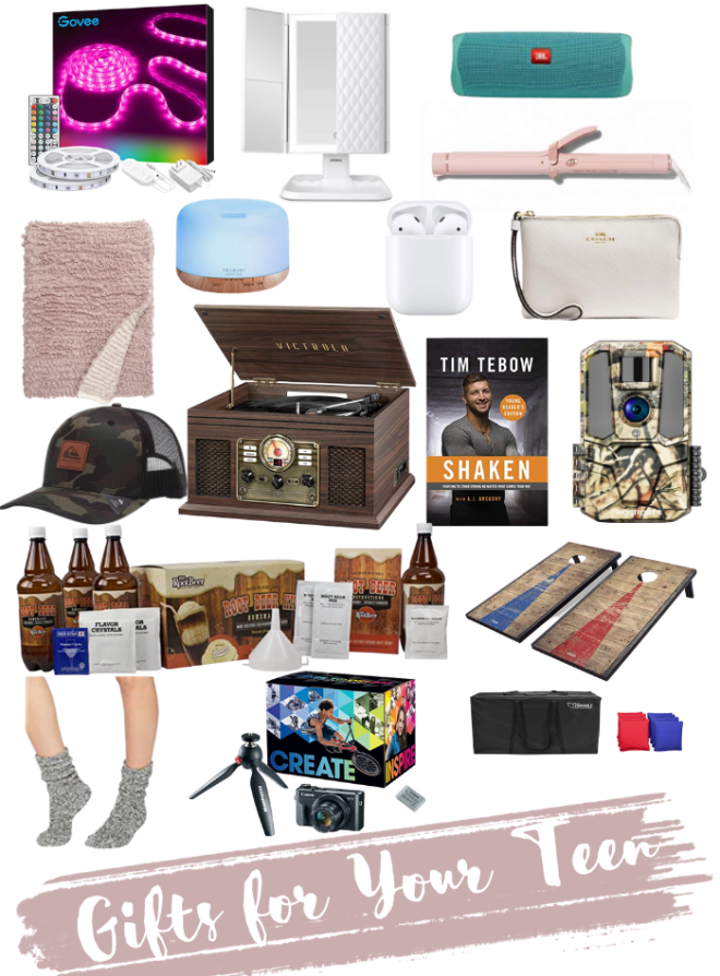 Fun Gift Ideas for Teens featured by top Pittsburgh lifestyle blog, Fashionably Late Mom