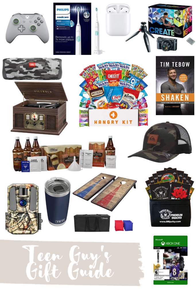 Fun Gift Ideas for Teens featured by top Pittsburgh lifestyle blog, Fashionably Late Mom: gifts for boys