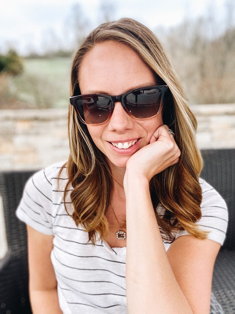 Top 6 Amazon Sunglasses for Women featured by top Pittsburgh fashion blogger, Fashionably Late Mom