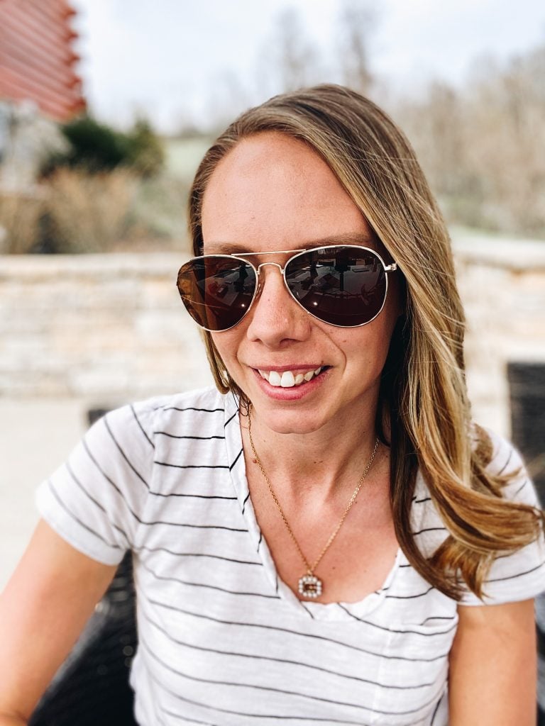 Top 6 Amazon Sunglasses for Women featured by top Pittsburgh fashion blogger, Fashionably Late Mom