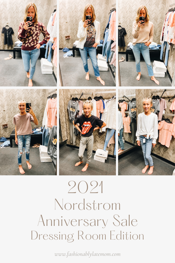 Nordstrom Anniversary Sale 2021: Try On Edition featured by top Pittsburgh fashion blogger, Fashionably Late Mom