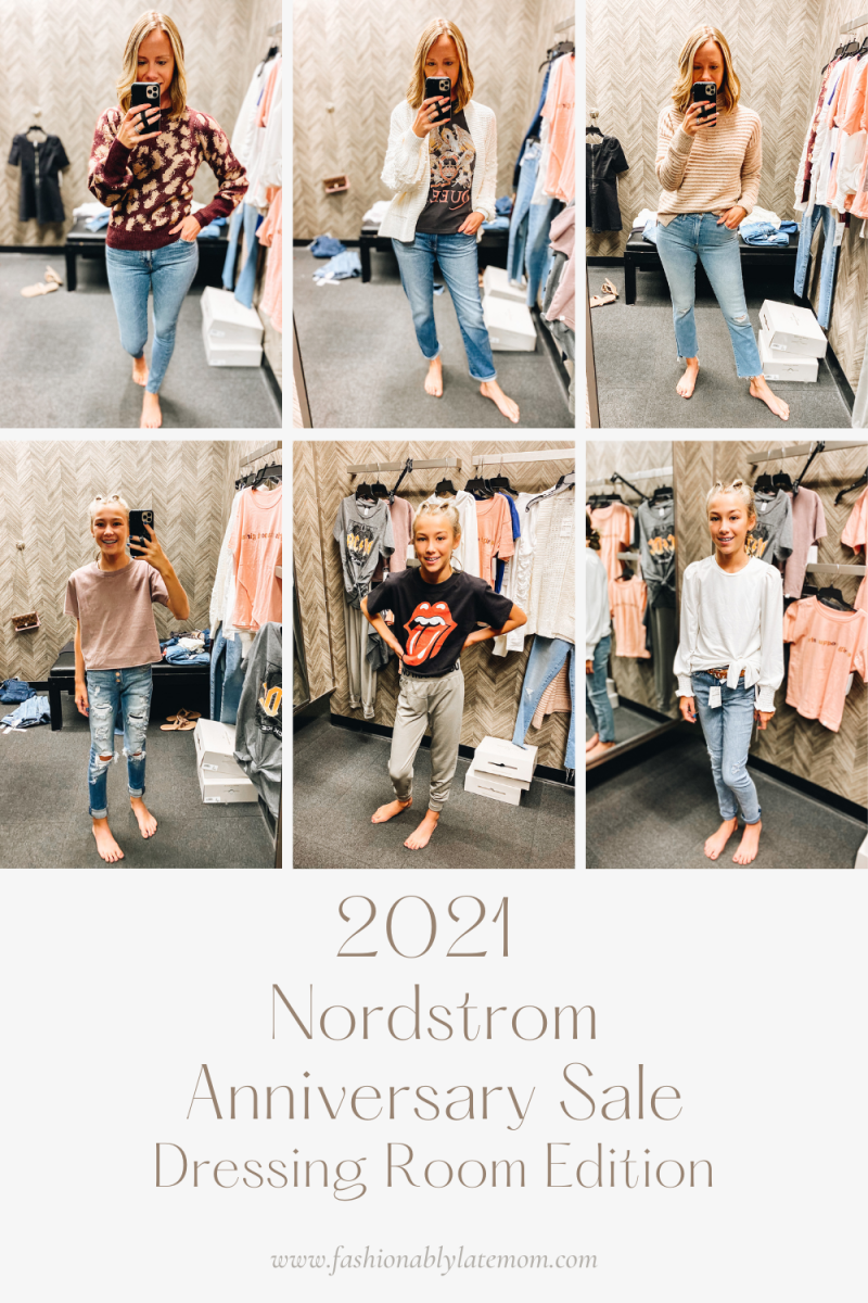 Nordstrom Anniversary Sale 2021: Try On Edition featured by top Pittsburgh fashion blogger, Fashionably Late Mom