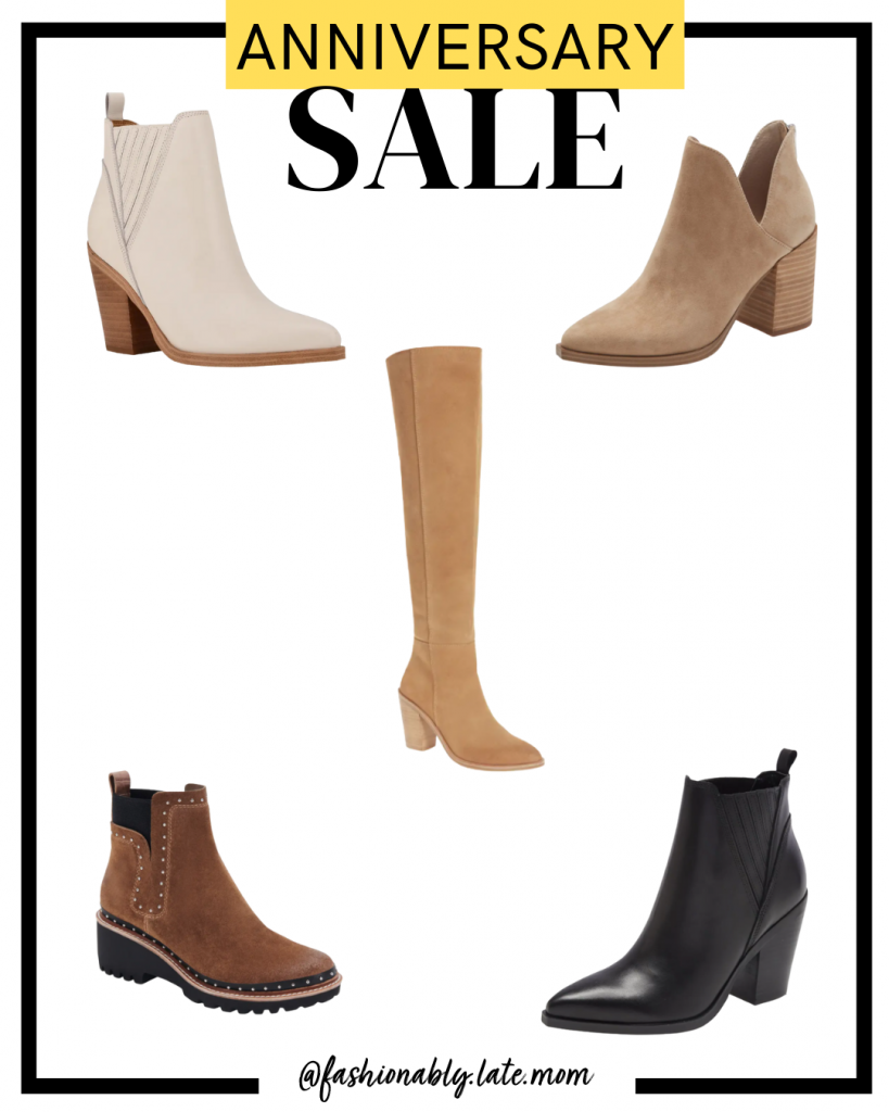 nordstrom anniversary sale, booties, boots, steve madden, marc fisher, fall style