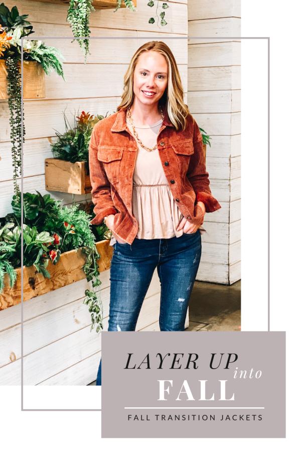 Lightweight Fall Jackets featured by top Pittsburgh mom fashion blogger, Fashionably Late Mom