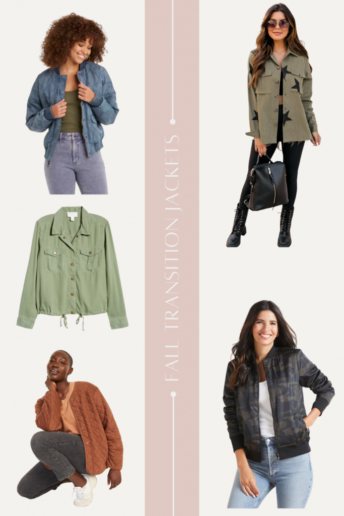 Lightweight Fall Jackets featured by top Pittsburgh mom fashion blogger, Fashionably Late Mom