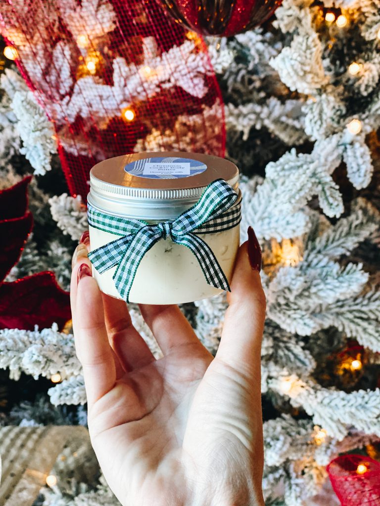 diy gift ideas, homemade whipped body butter
