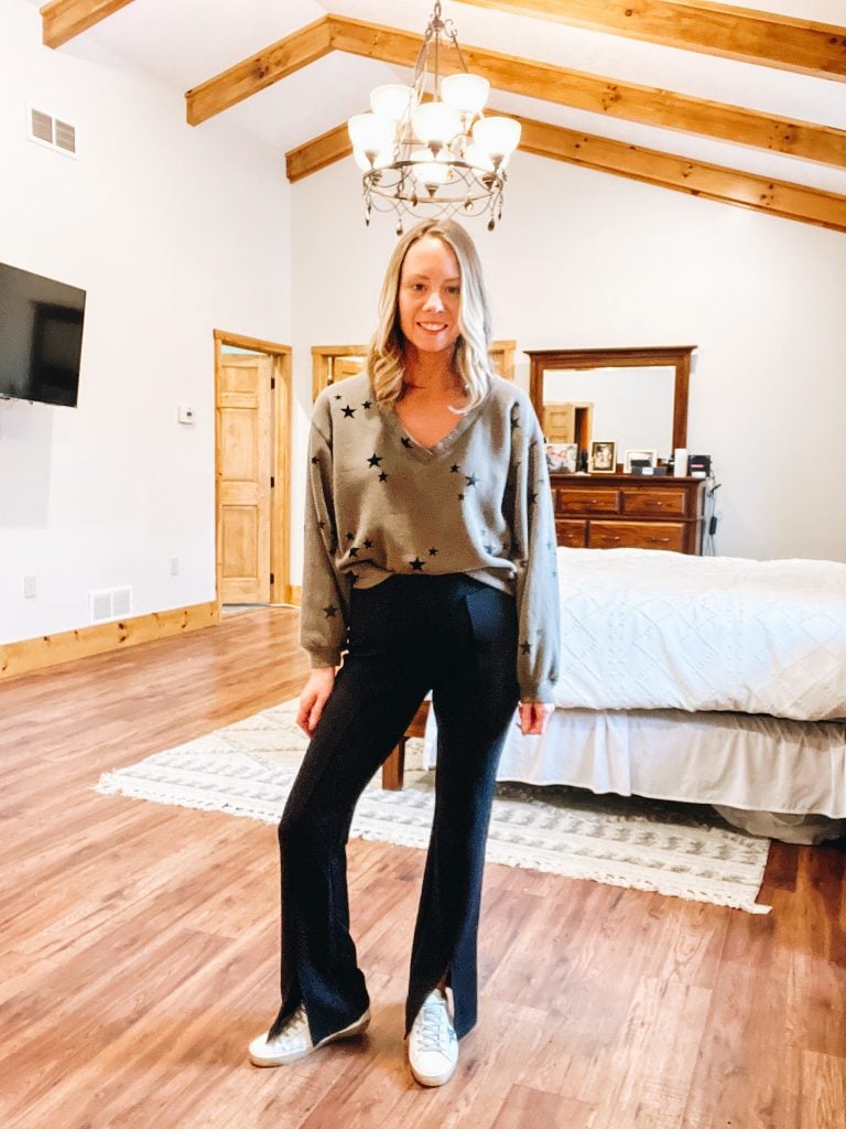 women's fashion, black trousers