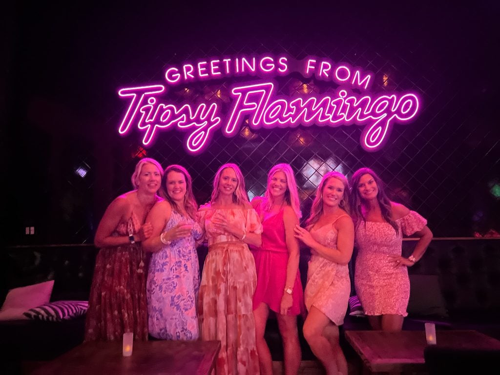 Tipsy Flamingo Miami, girls trip, cocktail bar
