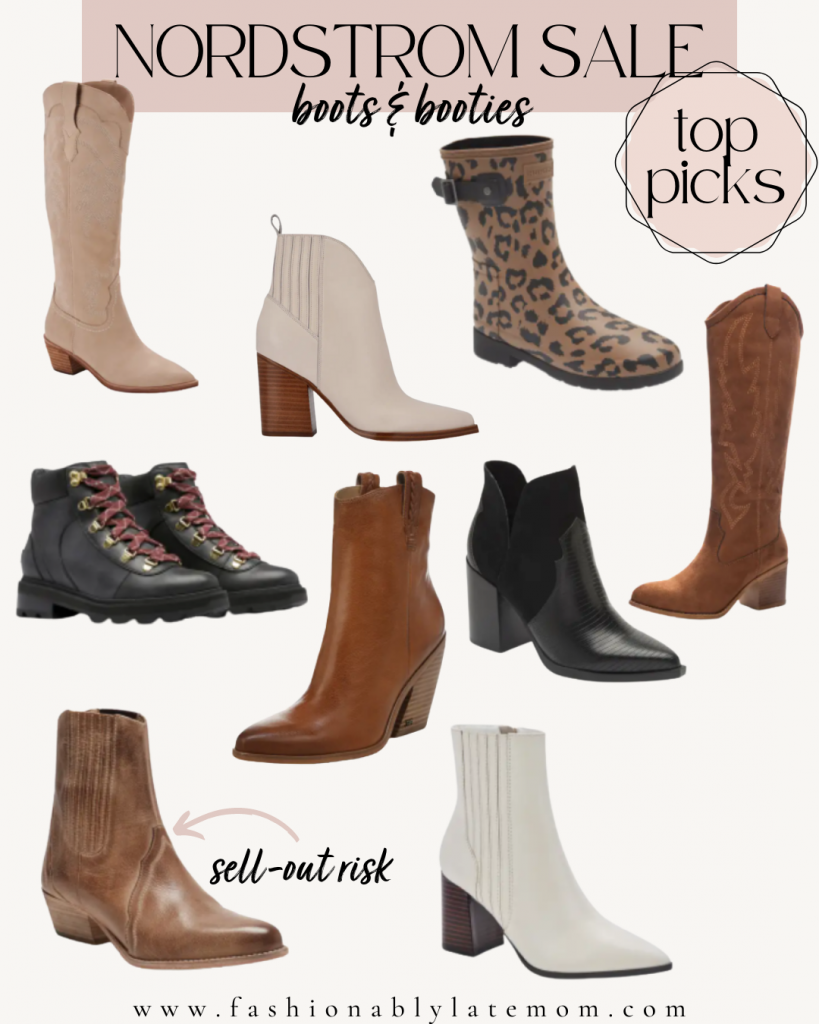 booties for fall, nordstrom anniversary sale
