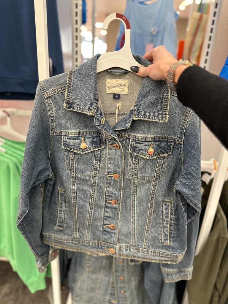 Denim jacket, target style