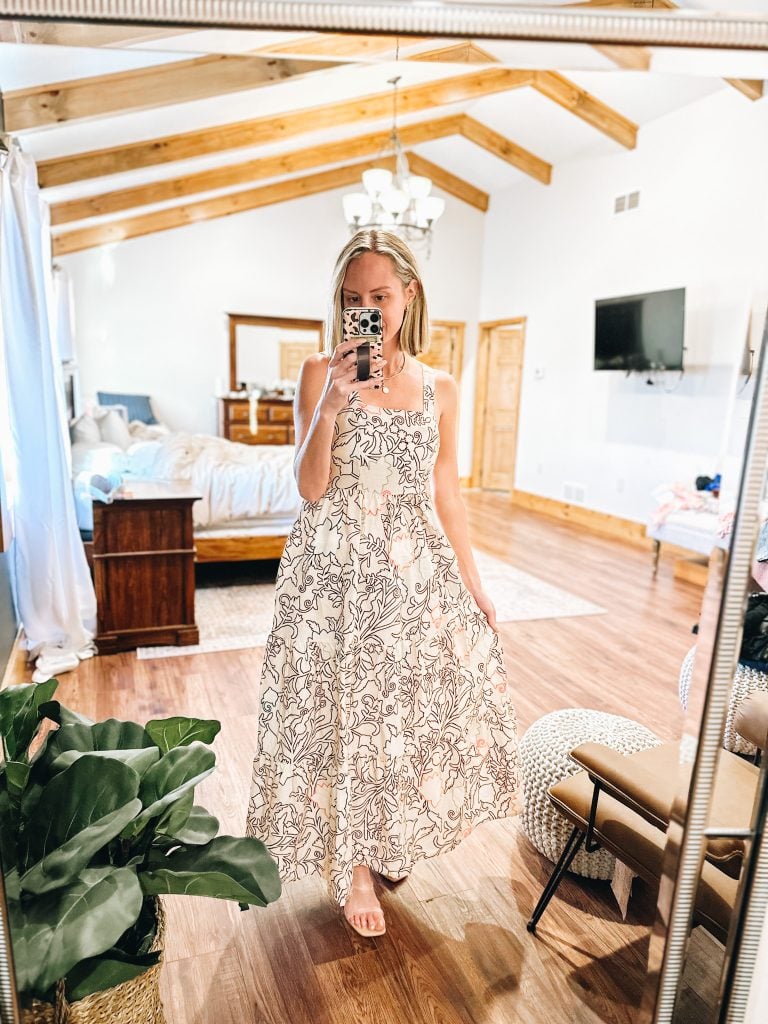 Target spring dresses, clear strap heels, Target Style, maxi dress