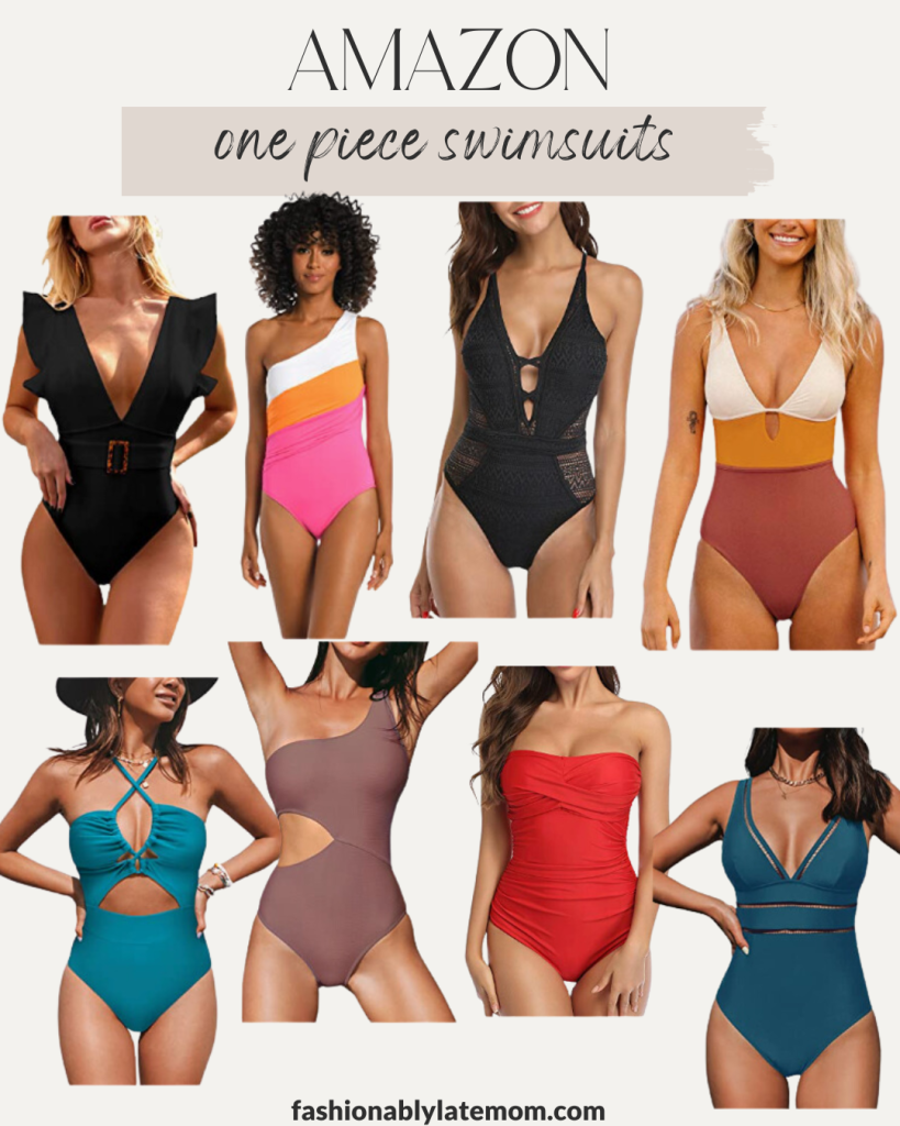 One piece swimsuits from Amazon