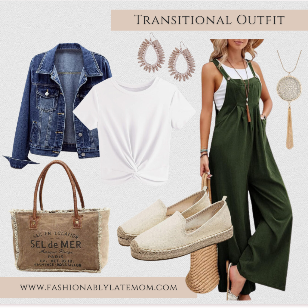 women's fall transition outfit from Amazon