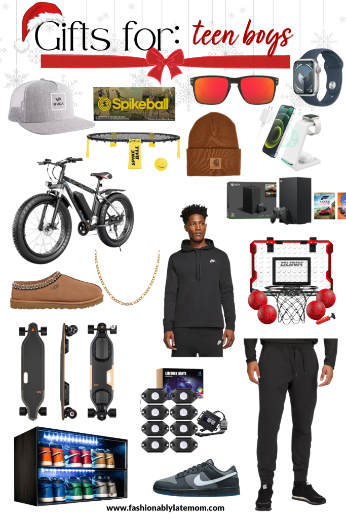 Christmas gift ideas for teen boys