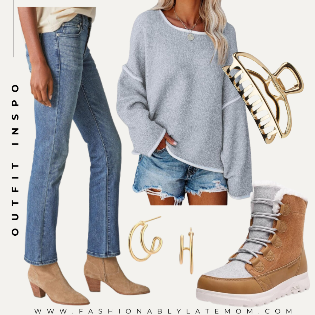 women's winter outfit ideas, sorel boots