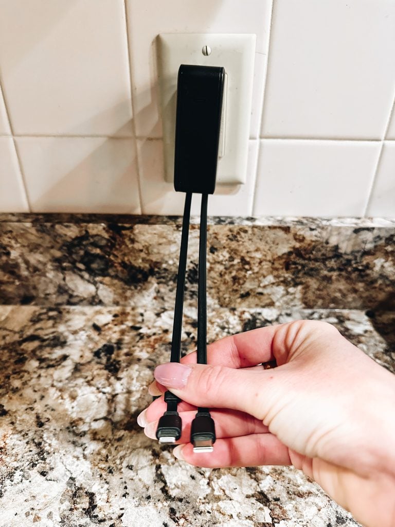 cord organizers, phone chargers, smart home organization tips