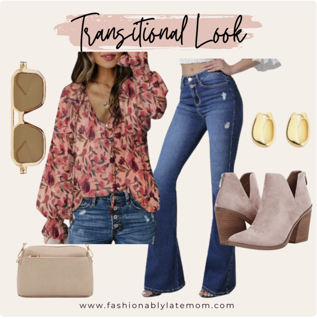 spring transition outfit ideas from Amazon