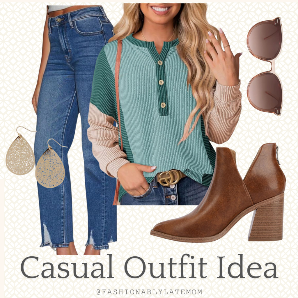 spring transition outfit ideas from Amazon