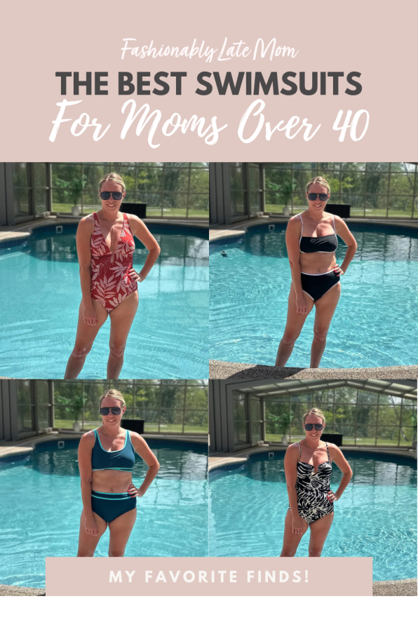 Best Swimsuits for Moms Over 40: My Favorite Finds This Season