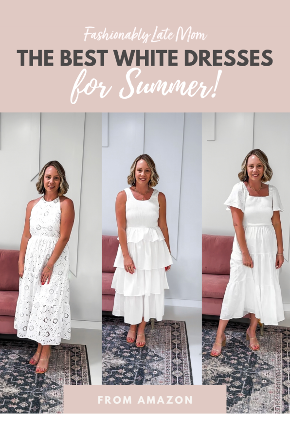 Best White Dresses from Amazon for Summer