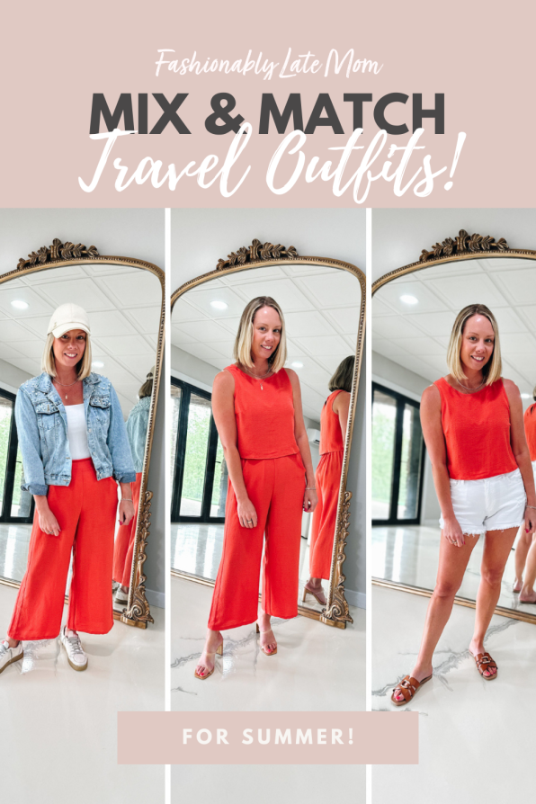 Mix & Match Travel Outfits for Summer Getaways
