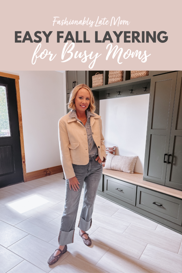 Easy Fall Layering Pieces for Busy Moms