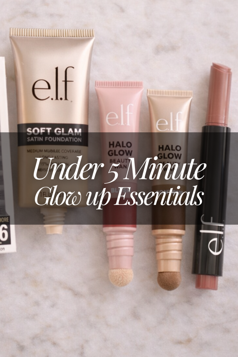 Under 5 Minute Glow Up Essentials