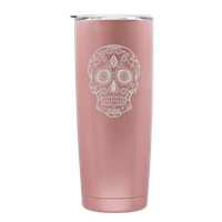 SKULL TUMBLER