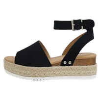 BLACK ESPADRILLES