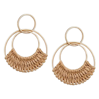 BOHO HOOP EARRINGS