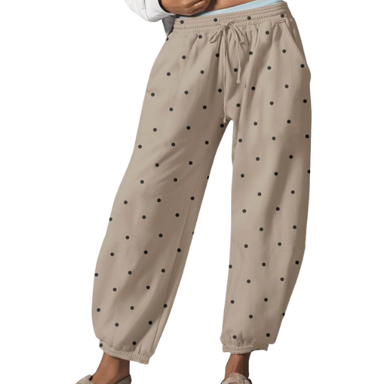 Polka Dot Sweatpants