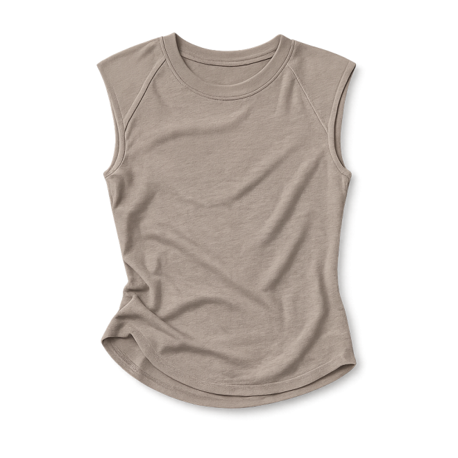 Khaki Tank Top
