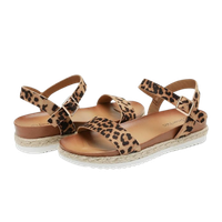 Leopard Sandals