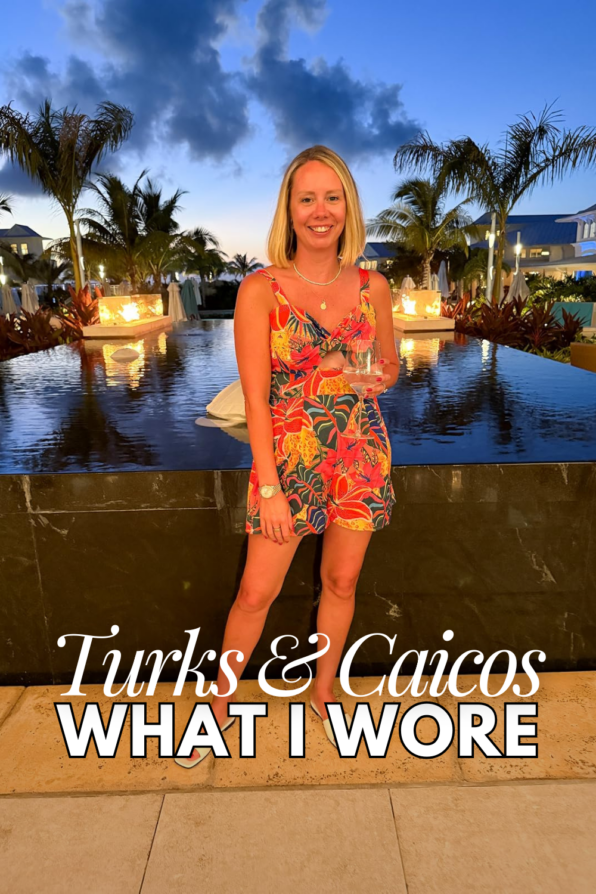 turks and caicos what I wore