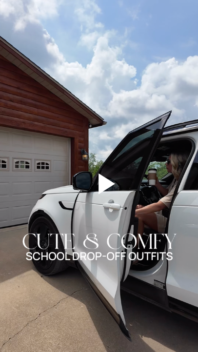 Cute & Comfy School Drop-Off Outfits
