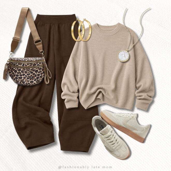 comfy lounge outfit! Perfect for relaxing at home.