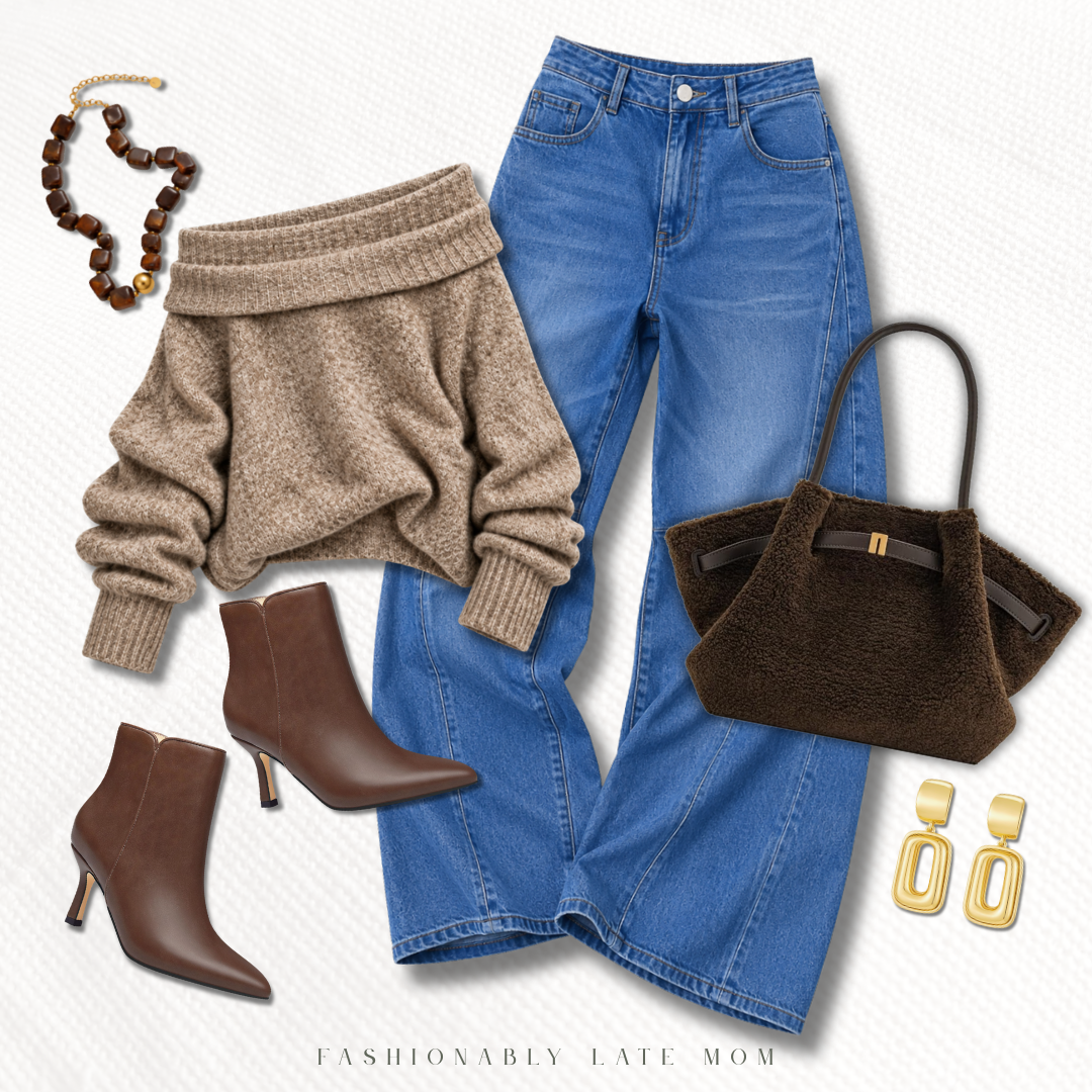 Top outfit this week on Amazon from Fashionably Late Mom