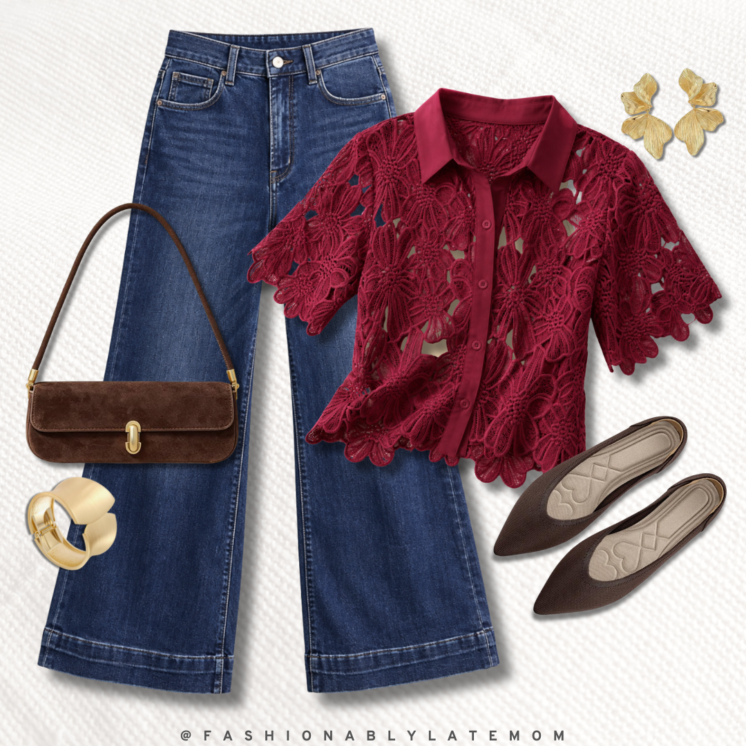 fall date night outfit collage from Amazon — look 9