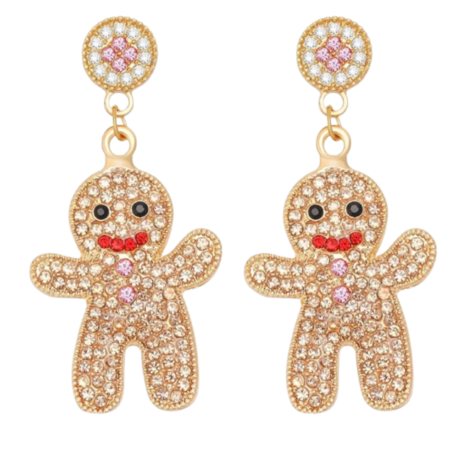 Gingerbread Earrings