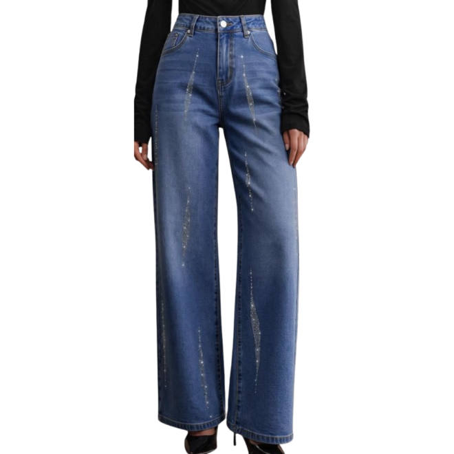 Rhinestone Jeans