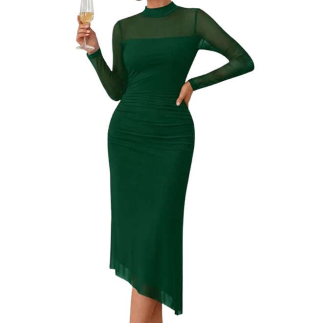 Green Midi Dress
