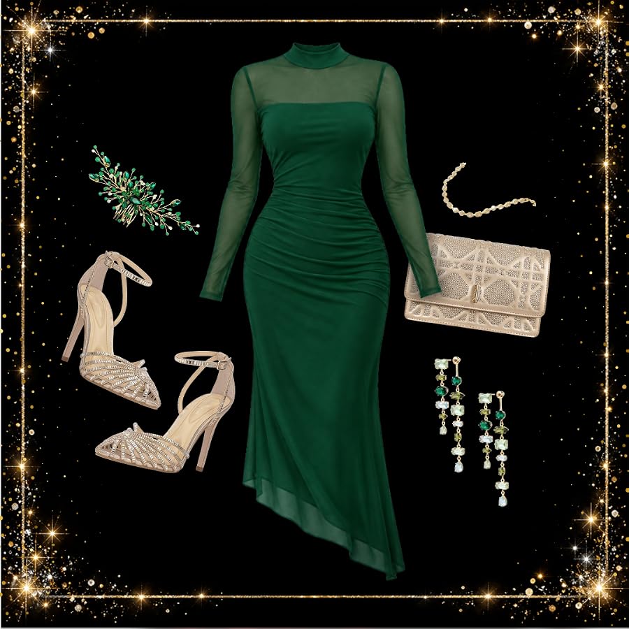 Christmas Eve Dinner holiday outfit